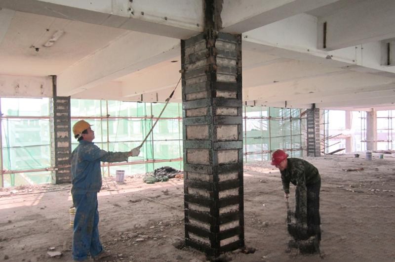 武定型钢外包钢加固施工的质量怎么做检测？